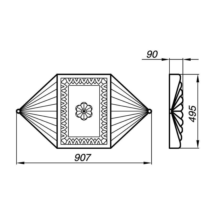Филенка AFL83-50
