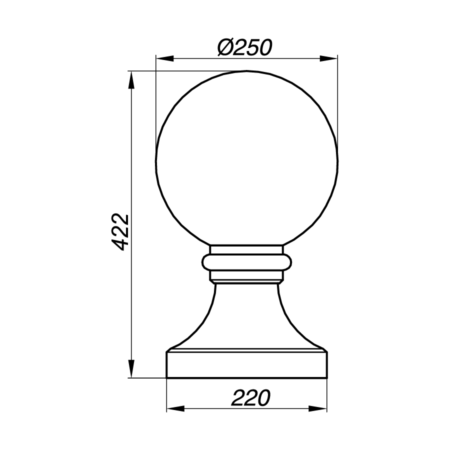 Навершие AOG42-1