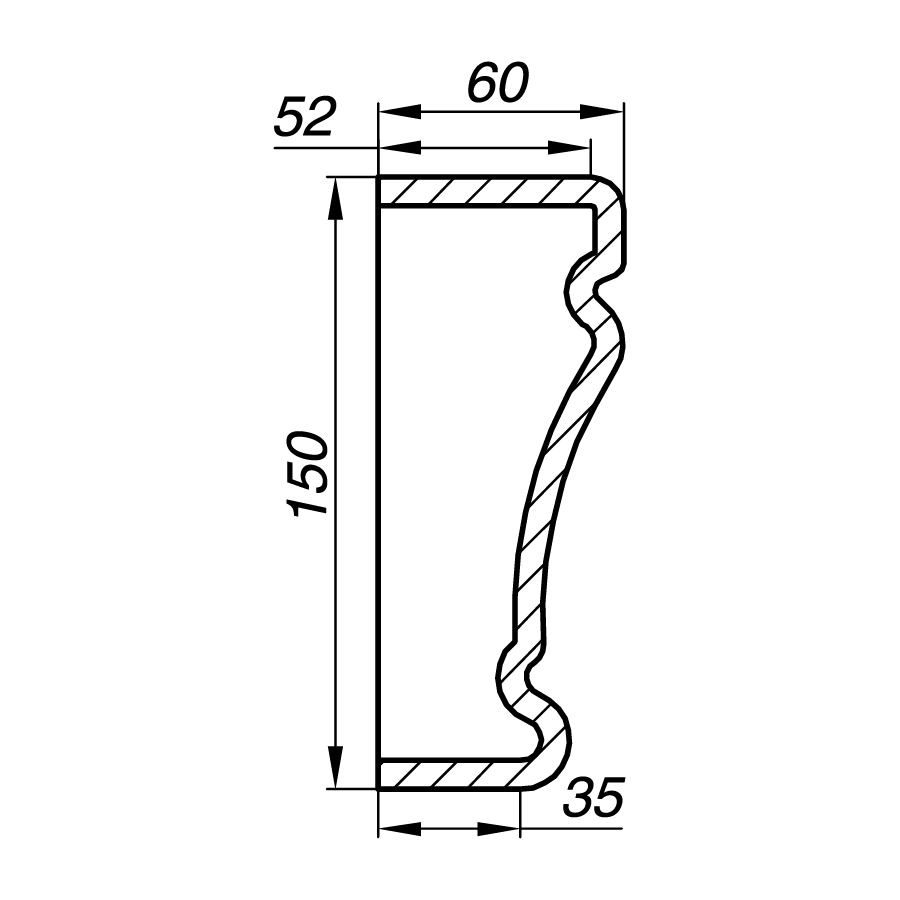 Наличник AN15-1