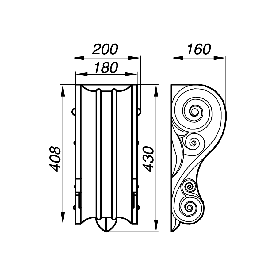 Кронштейн AKR43-1