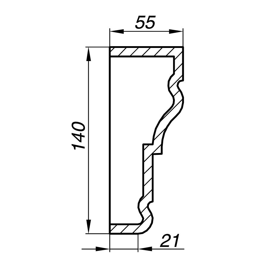 Наличник AN14-5