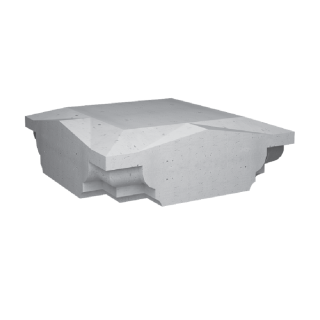 Крышка тумбы AKT10-3-P