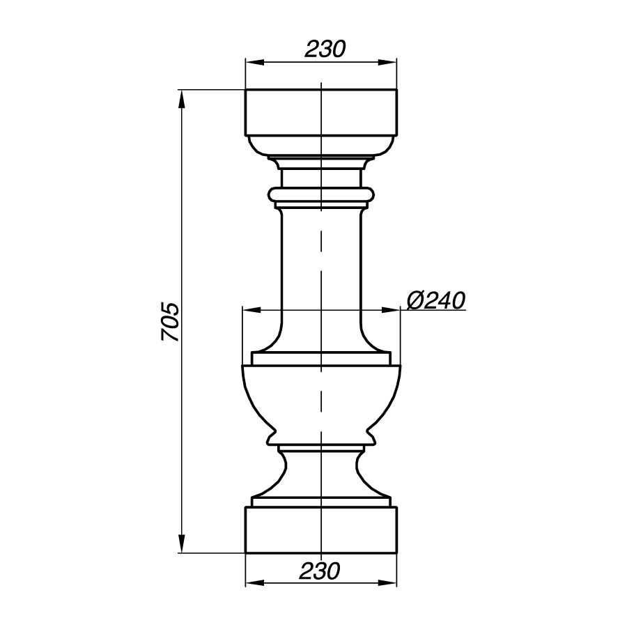 Балясина ABL70-1