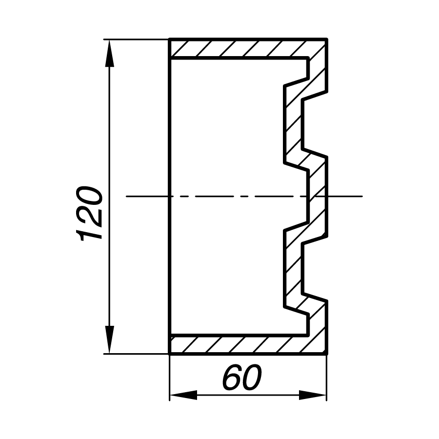 Наличник AN12-3