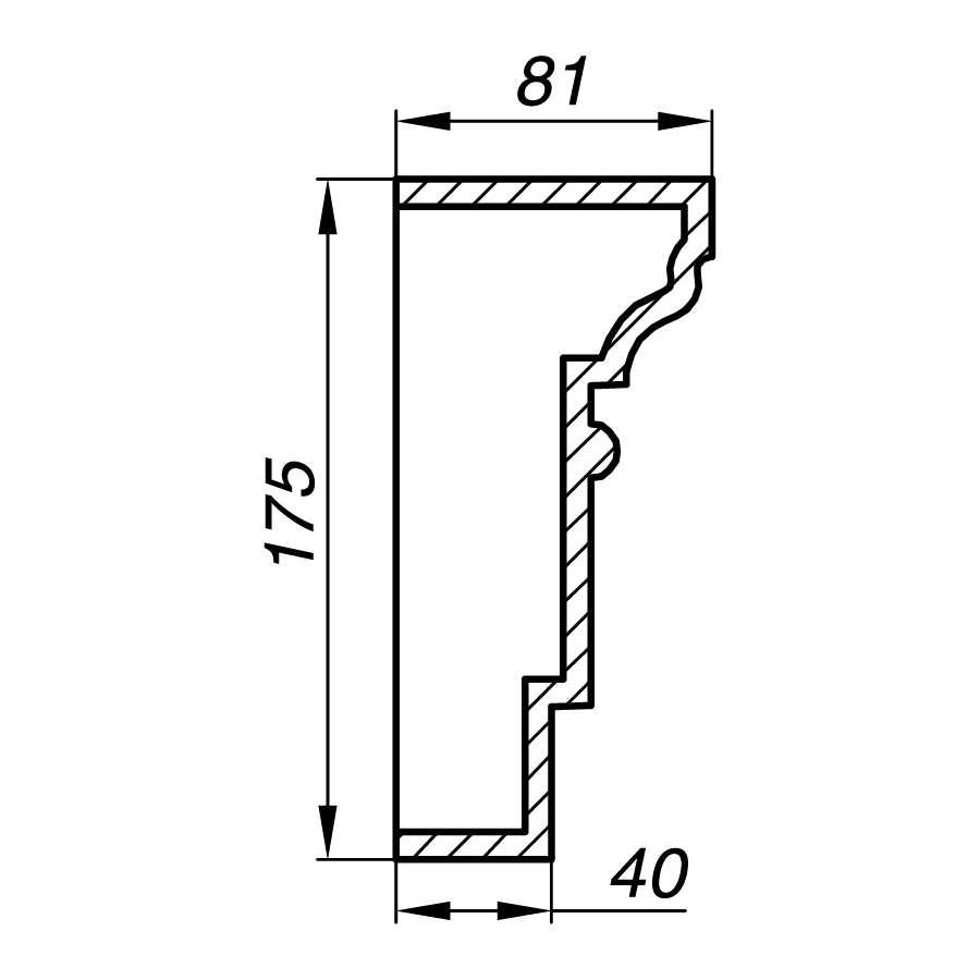 Наличник AN17-2