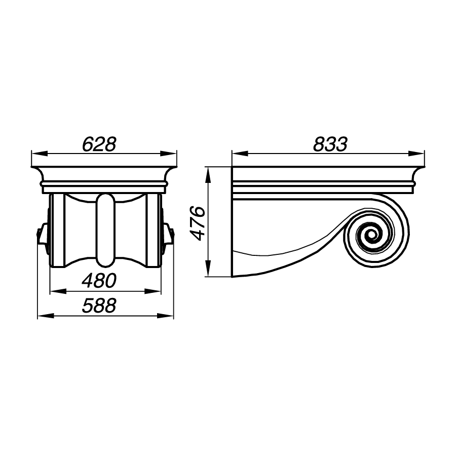 Кронштейн AKR47-3