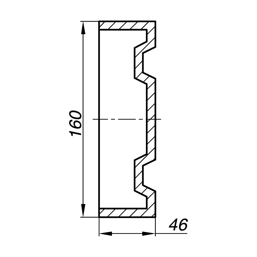 Наличник AN16-3