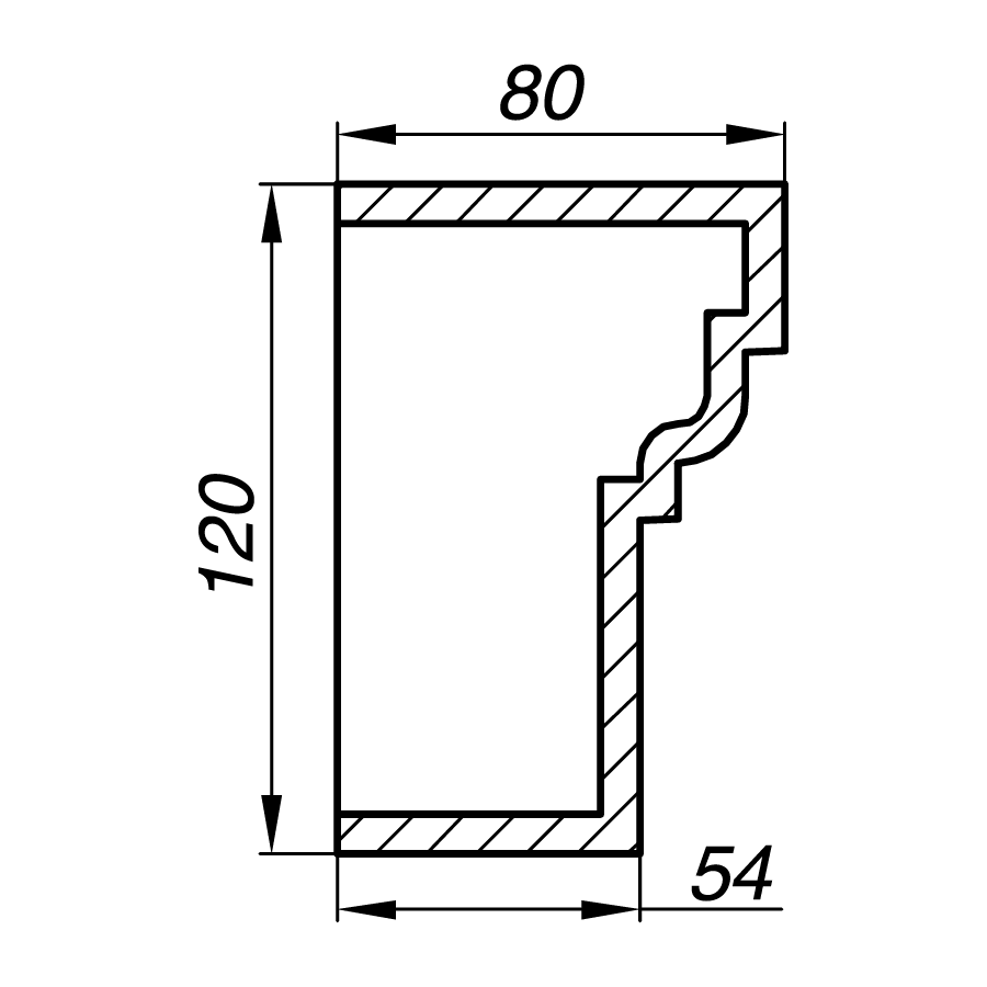 Наличник AN12-2