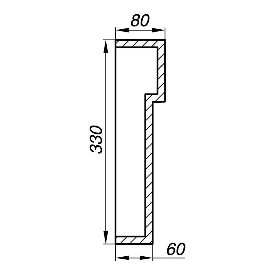 Наличник AN33-2