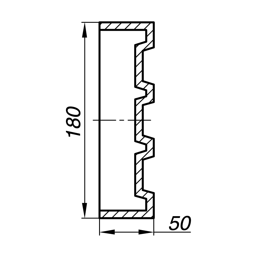 Наличник AN18-1