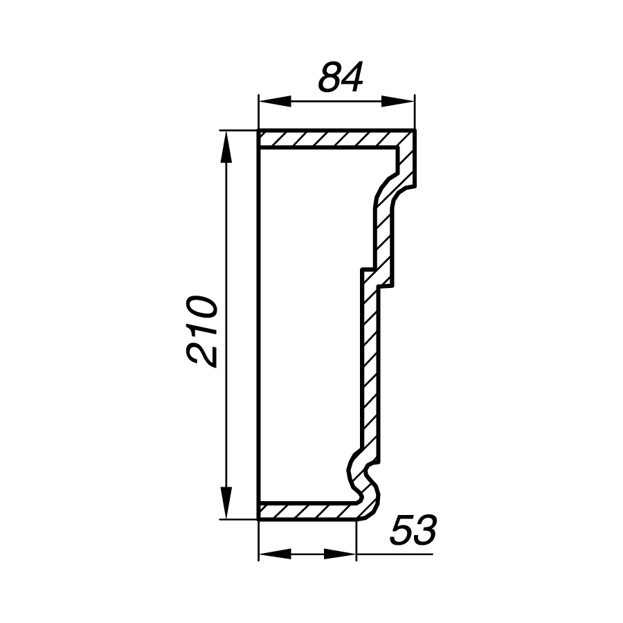 Наличник AN21-4