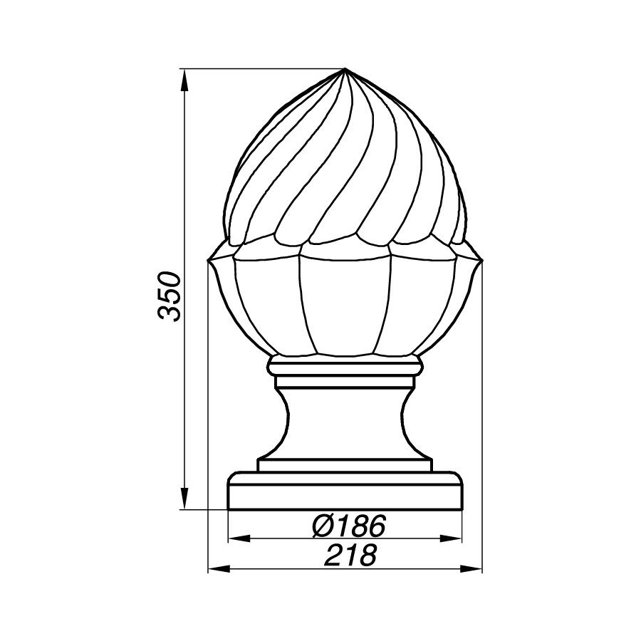 Навершие AOG35-1