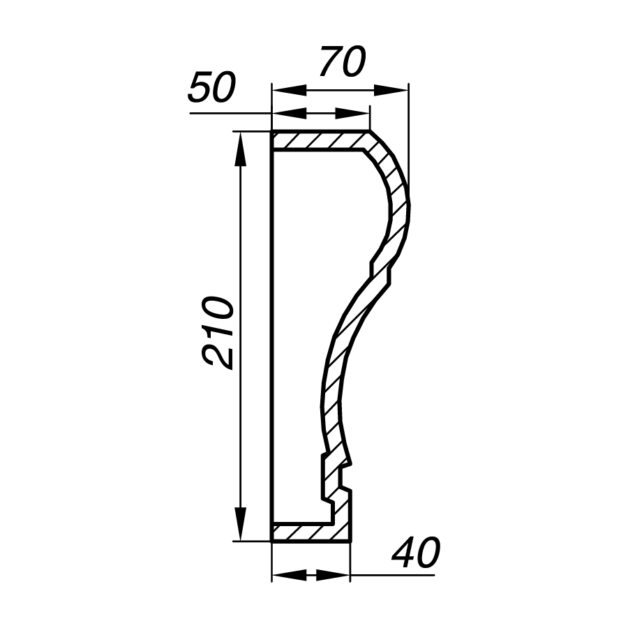 Наличник AN21-1