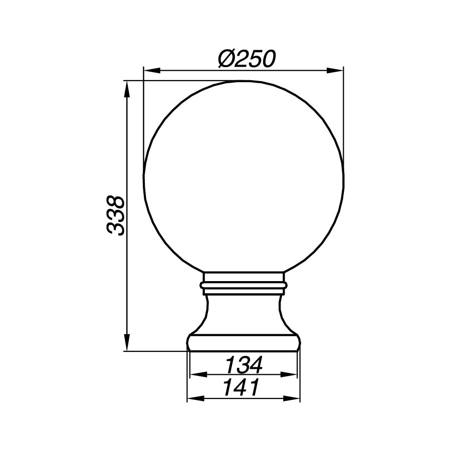 Навершие AOG33-1