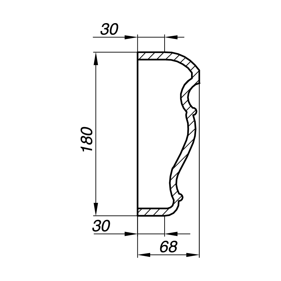 Наличник AN18-3
