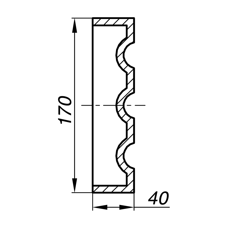 Наличник AN17-5