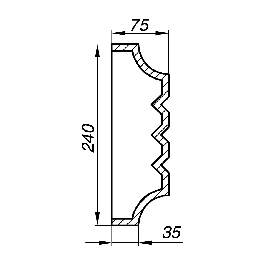 Наличник AN24-1