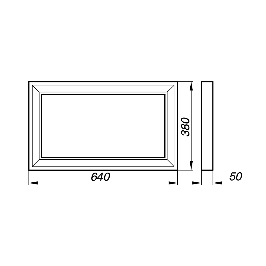 Филенка AFL64-38