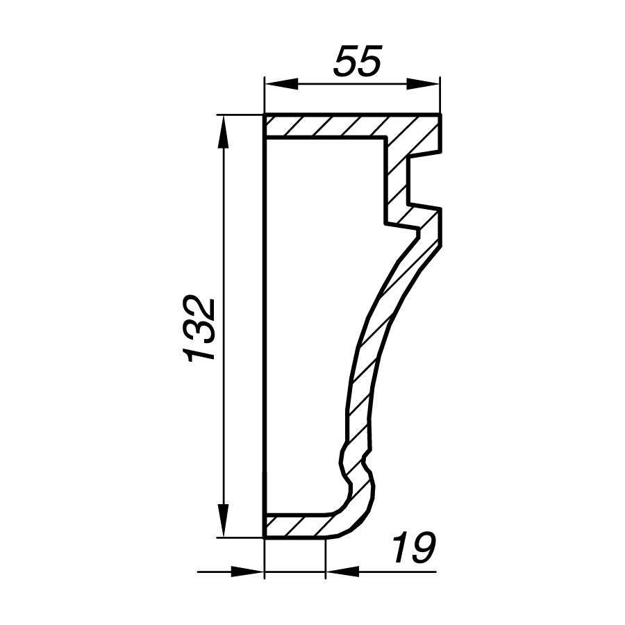 Наличник AN13-2