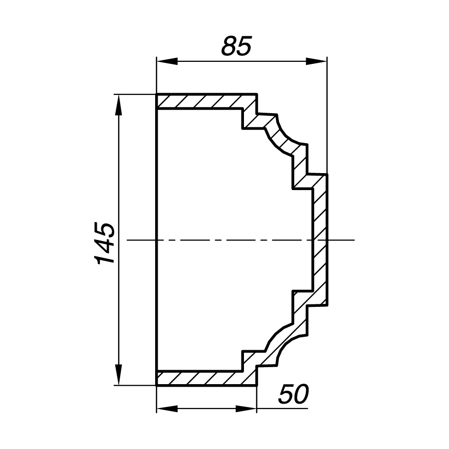 Наличник AN14-6
