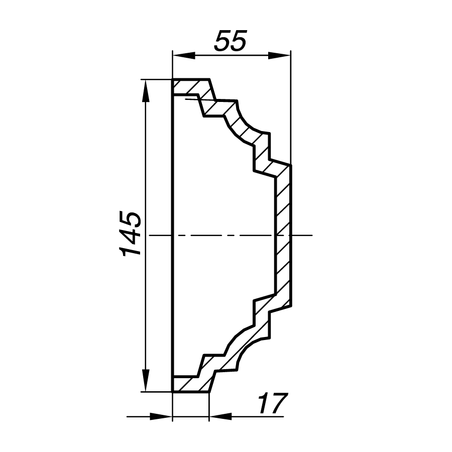 Наличник AN14-7